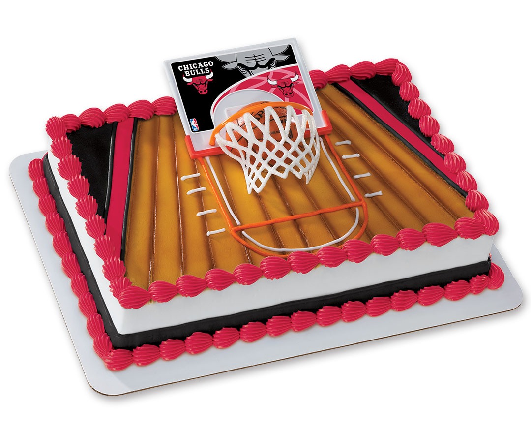 Chicago Bulls Birthday Cake