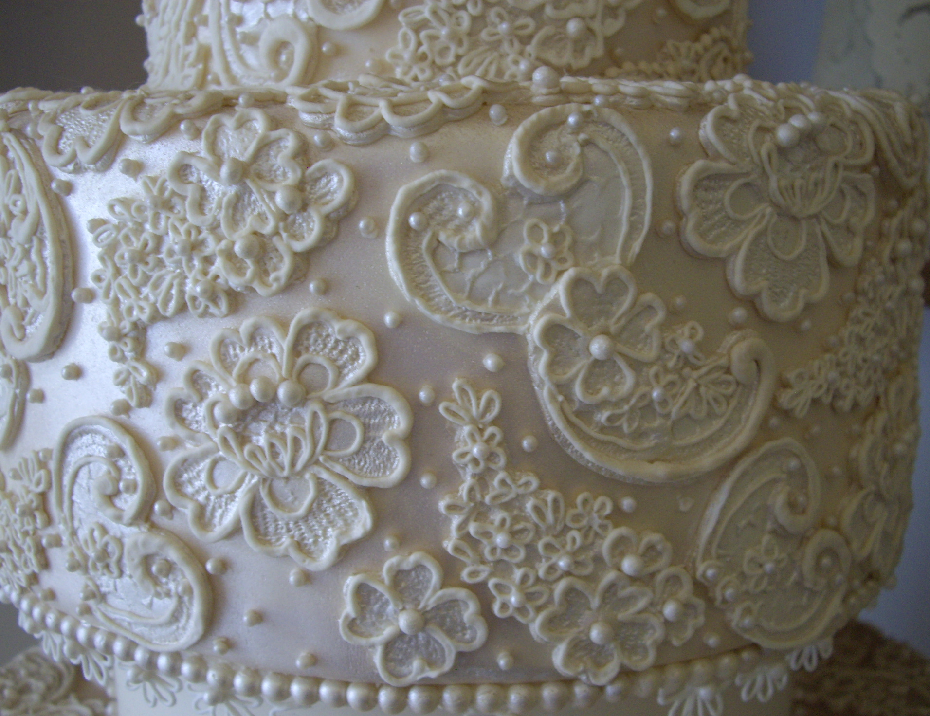 Chocolate Lace Cake Patterns