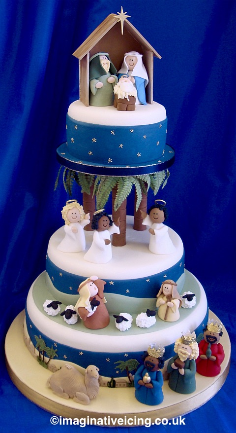 Christmas Nativity Cake