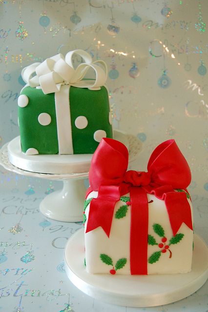 Christmas Present Cake