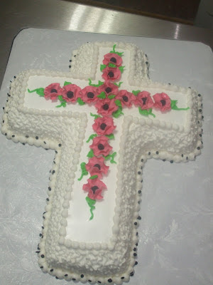 Cross Confirmation Cake Ideas