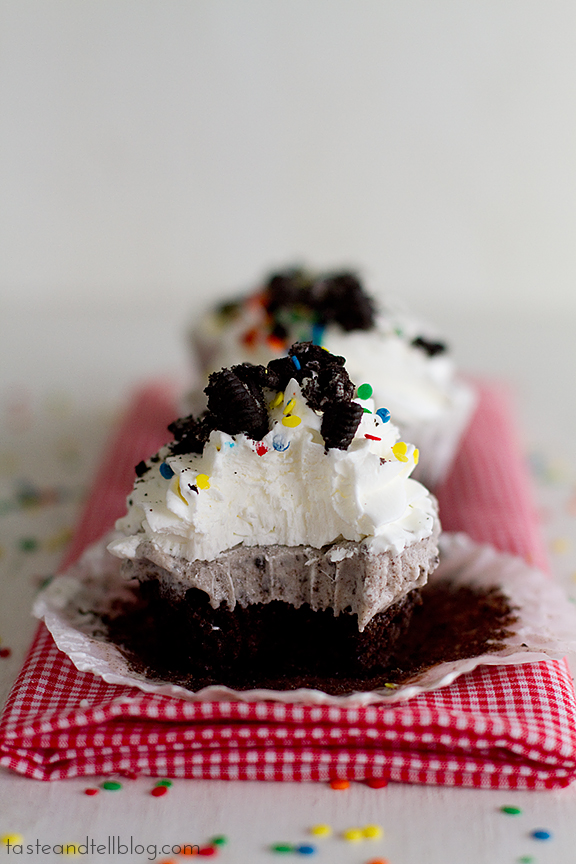 Cupcakes Cookies and Cream Ice Cream