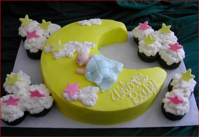 Cute Baby Shower Cake