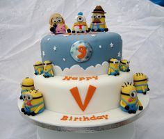 Despicable Me Minion Birthday Cake