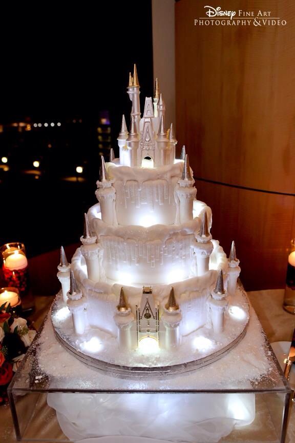 Disney Wedding Cake