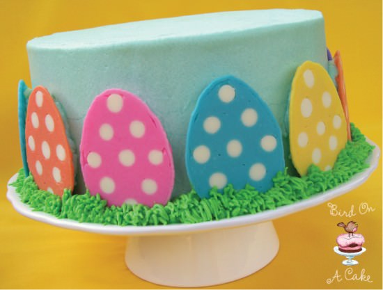 Easter Egg Cake Decorating