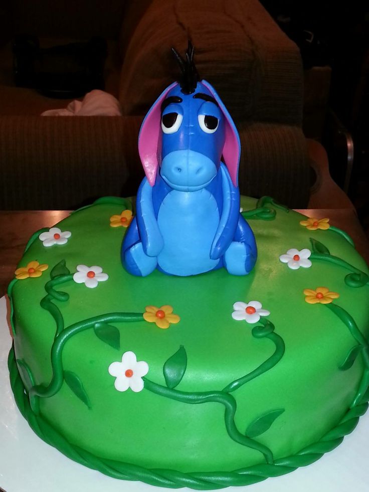 Eeyore Baby Shower Cake