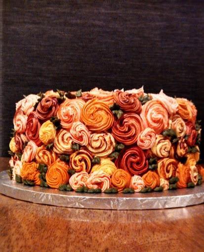 Fall Cake Decorating Buttercream