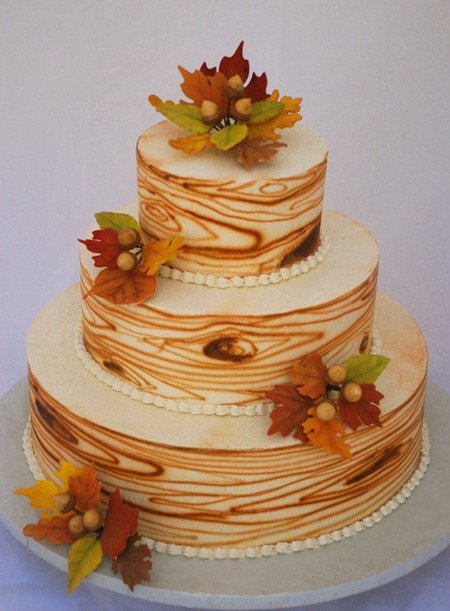 Fall Wedding Cake