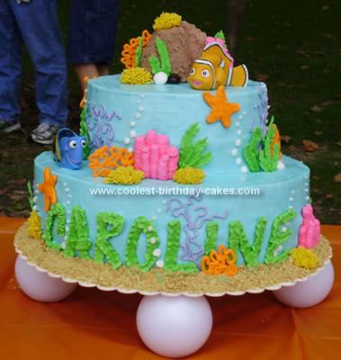 Finding Nemo Birthday Cake