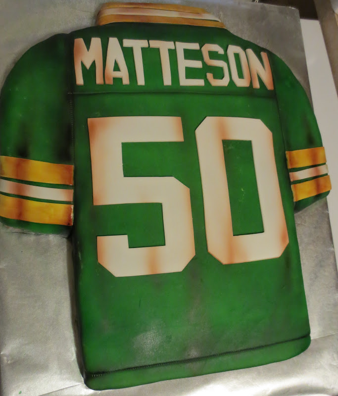 Football Jersey Cake