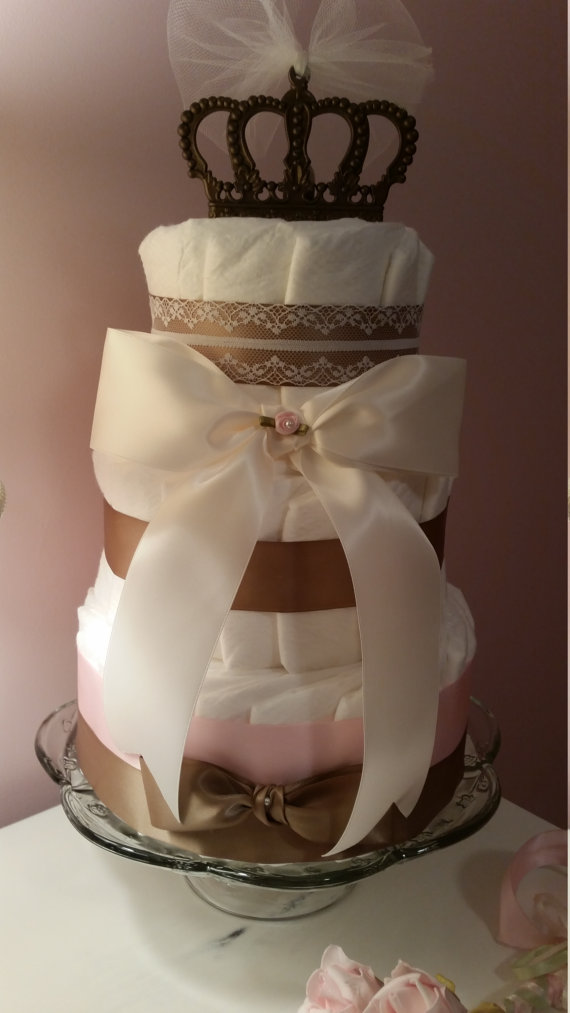 Girl Diaper Cake