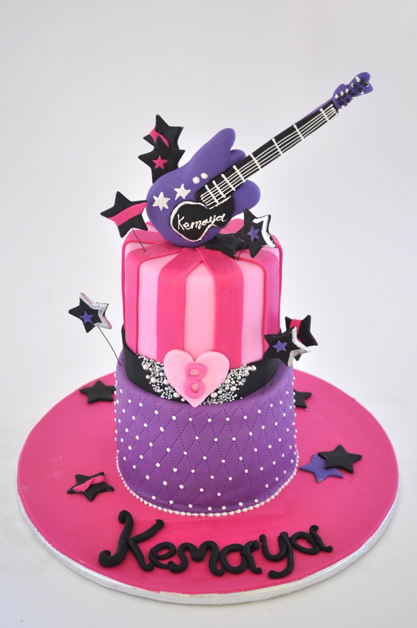 Girls Rock Star Cake