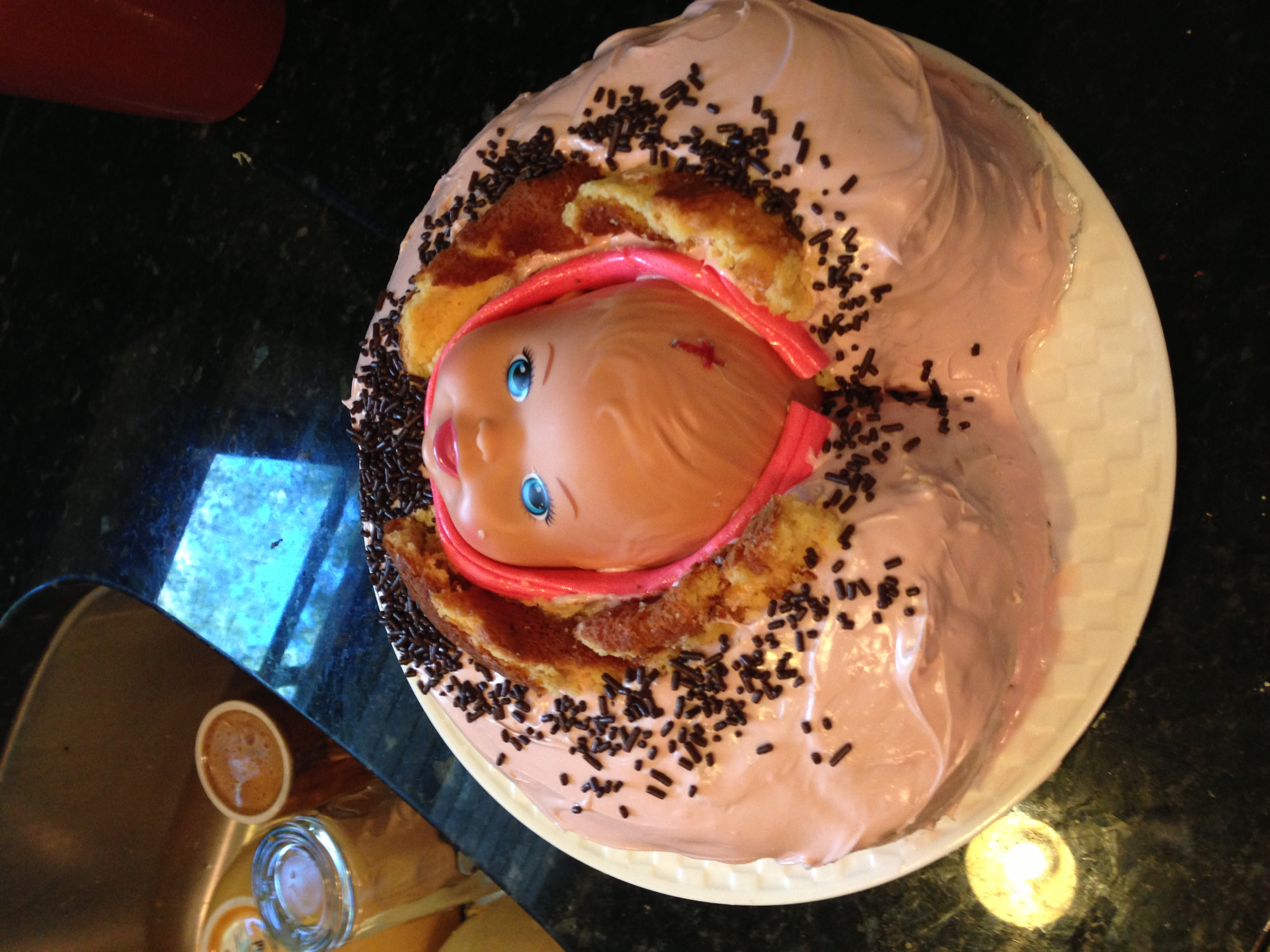 Gross Baby Shower Cakes