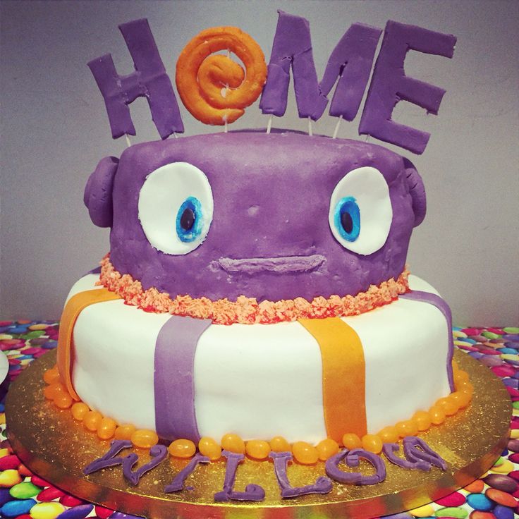 Home Movie Birthday Cake Boov