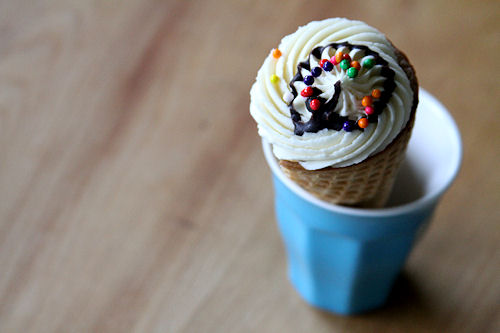 Ice Cream Cone Cupcakes