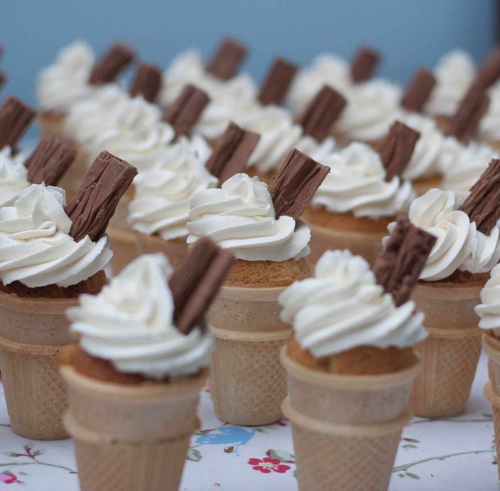 Ice Cream Cone Cupcakes