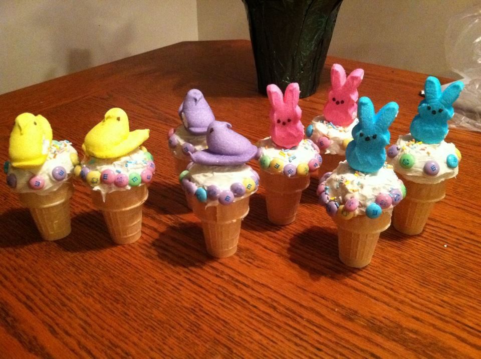 Ice Cream Cone Cupcakes