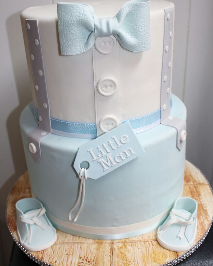 Little Man Baby Shower Cake Ideas