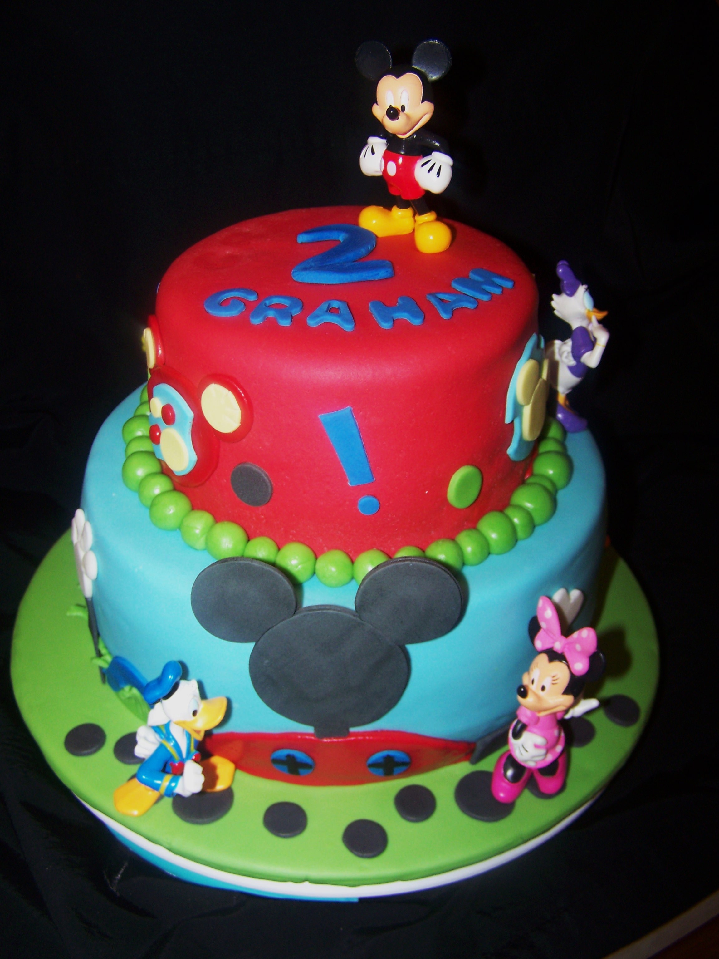 12 Photos of Mickey's Clubhouse Cakes