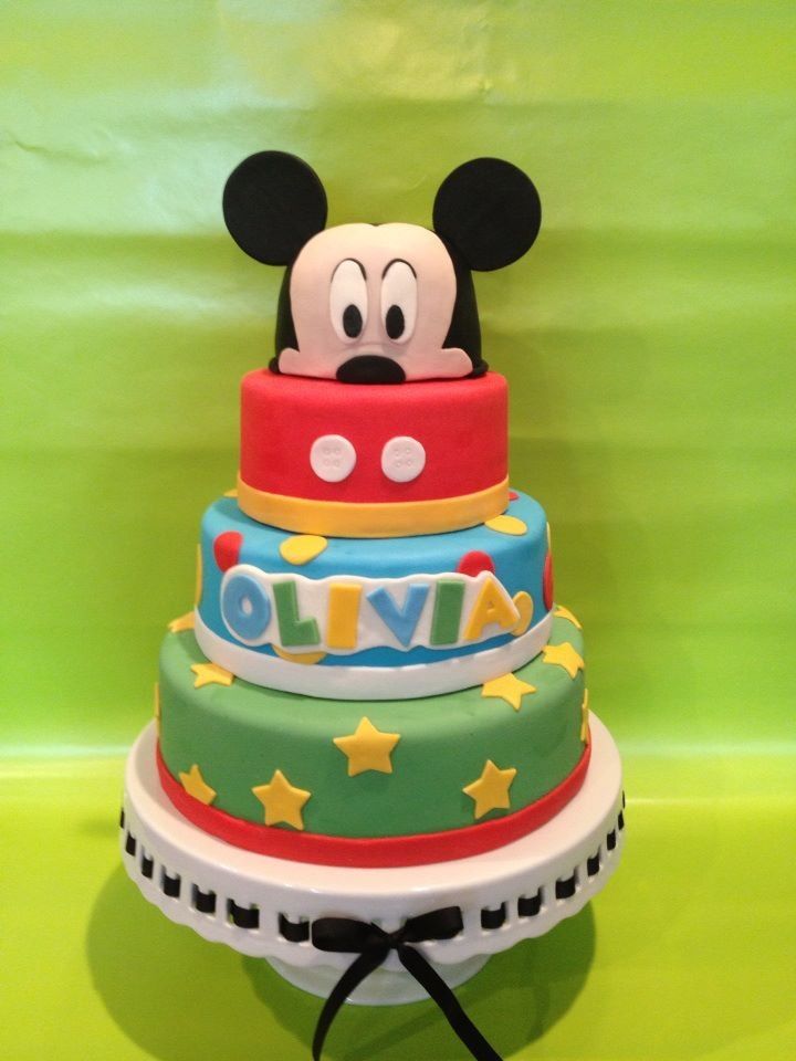 Mickey Mouse Clubhouse Cake