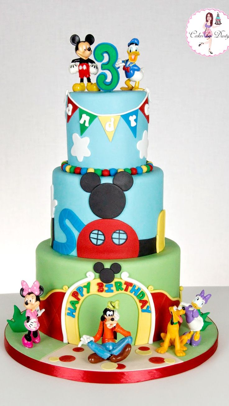 Mickey Mouse Clubhouse Cake