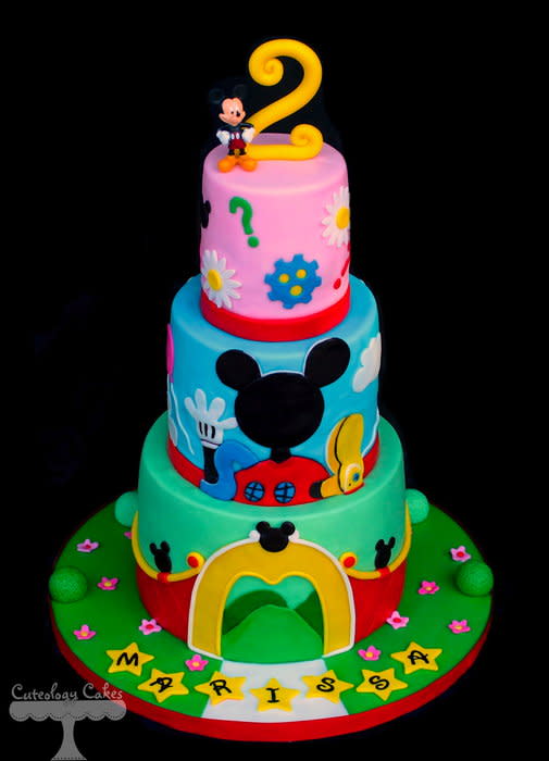 Mickey Mouse Clubhouse Cake