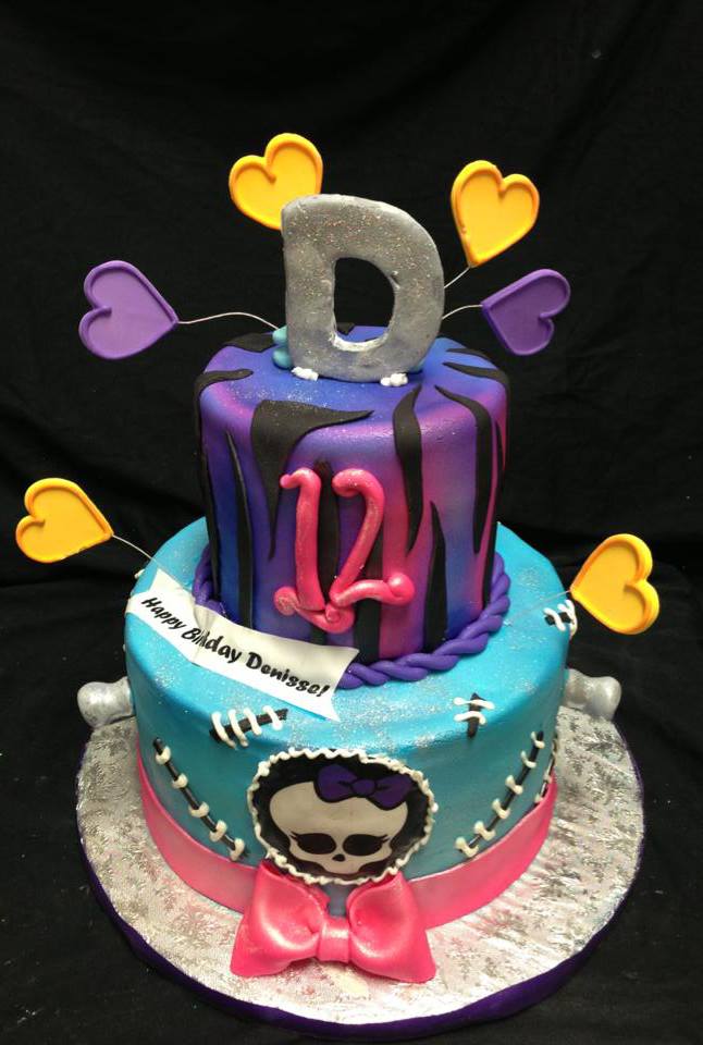 Monster High Birthday Cake