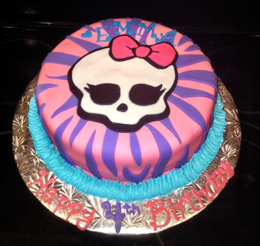 Monster High Birthday Cake