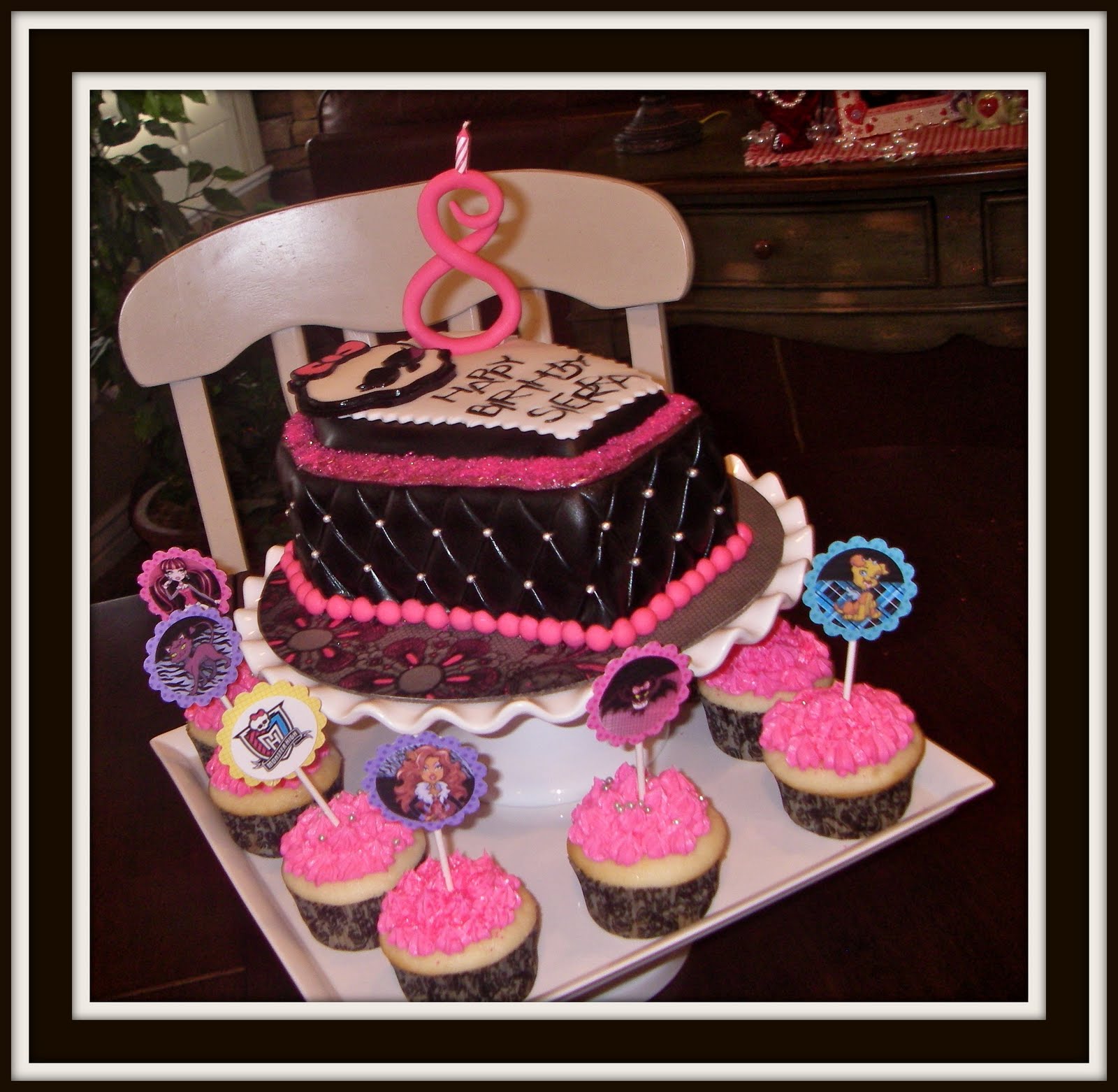 Monster High Birthday Cakes & Cupcakes