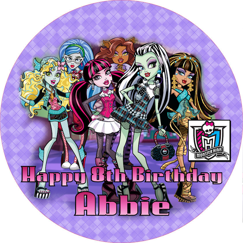 Monster High Cake Topper