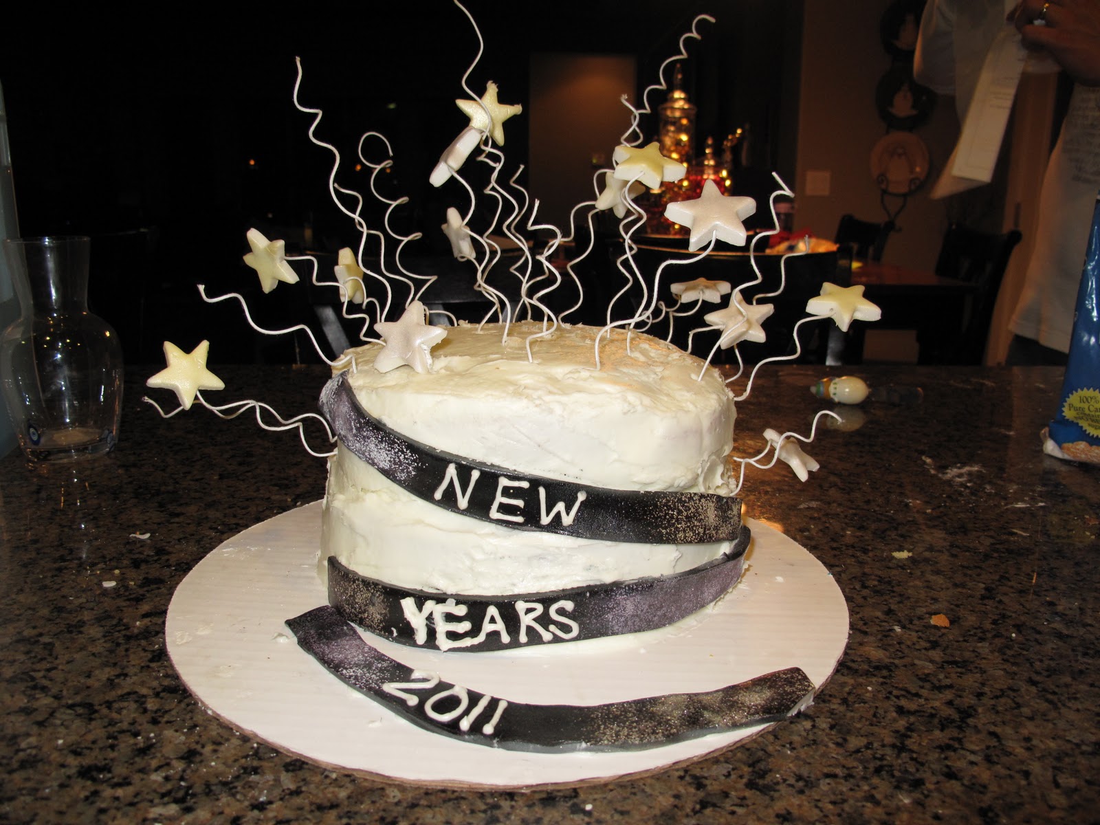 New Year Eve Cake Decorations