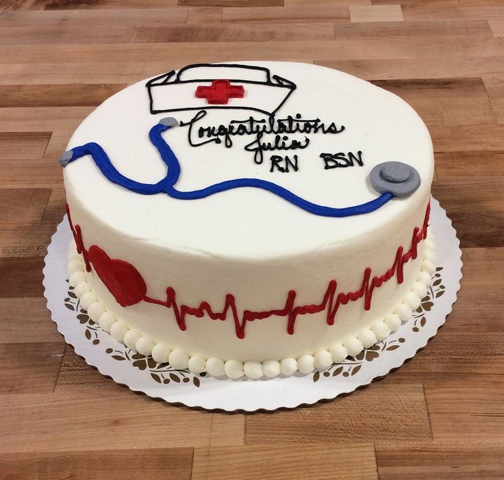 Nursing Graduation Cake