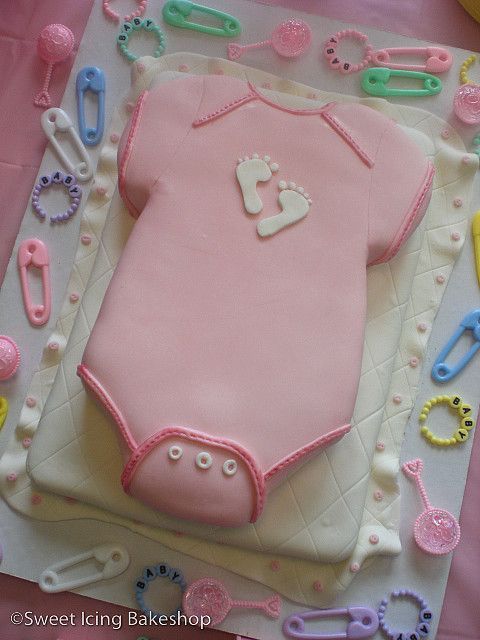 Onesie Baby Shower Cake