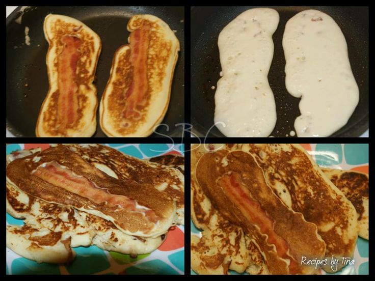 Pancake Wrapped Bacon