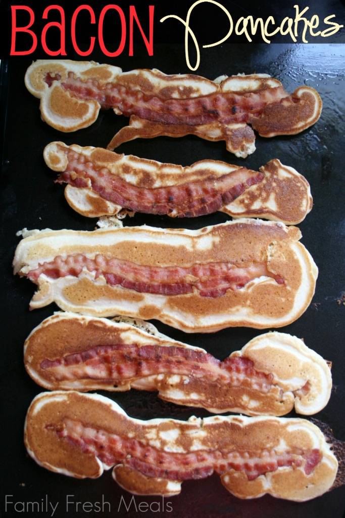 Pancakes and Bacon Breakfast