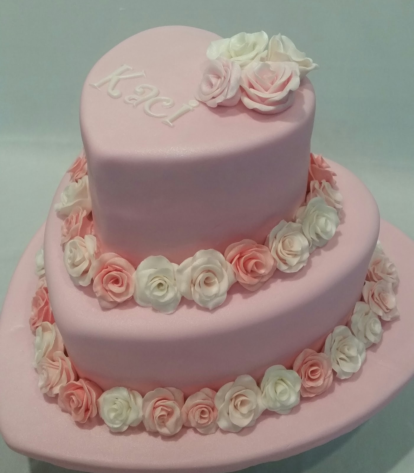 Pink Baby Shower Cake