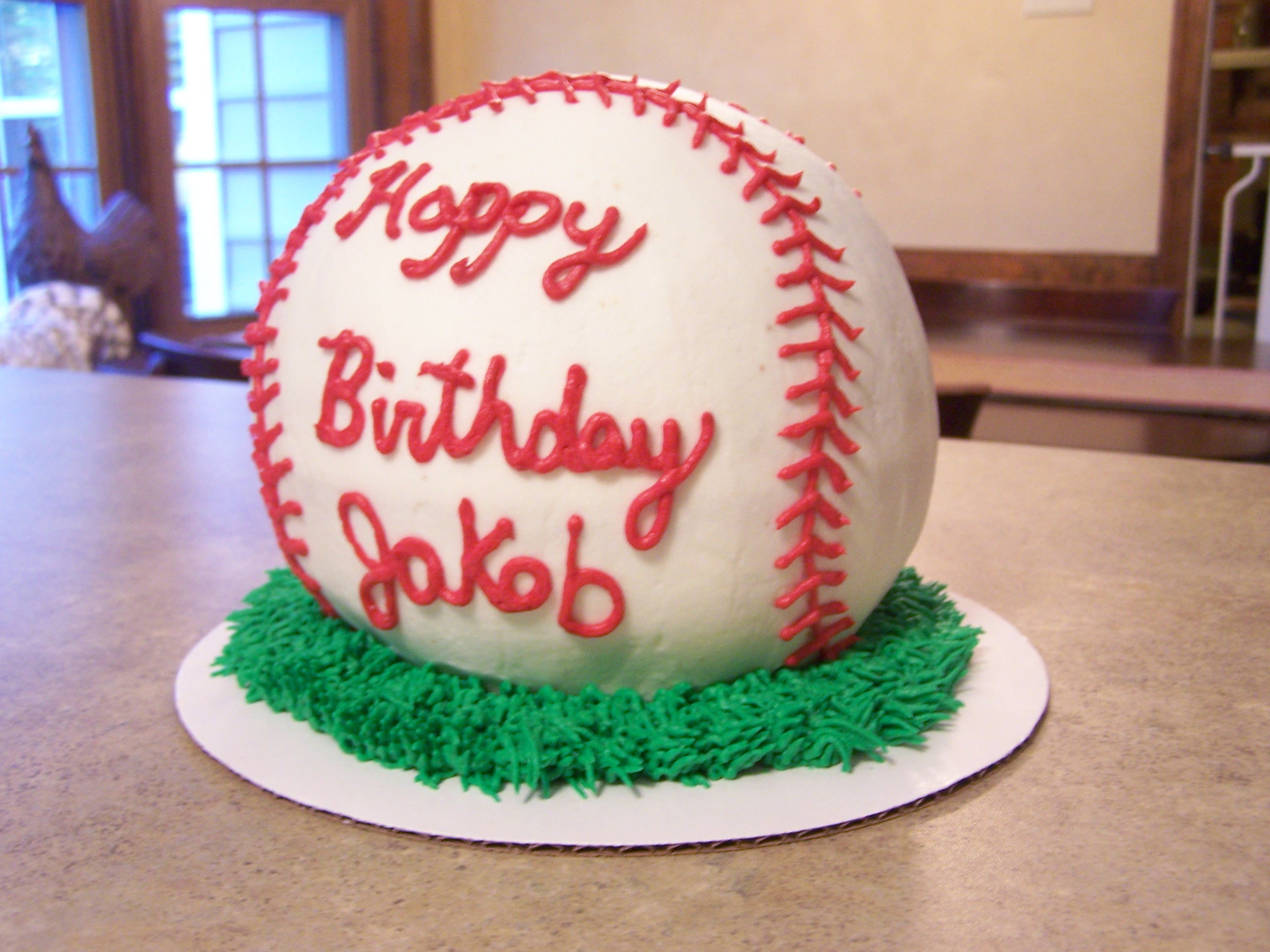 Pinterest Baseball Cake