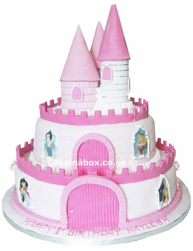 Princess Castle Birthday Cake