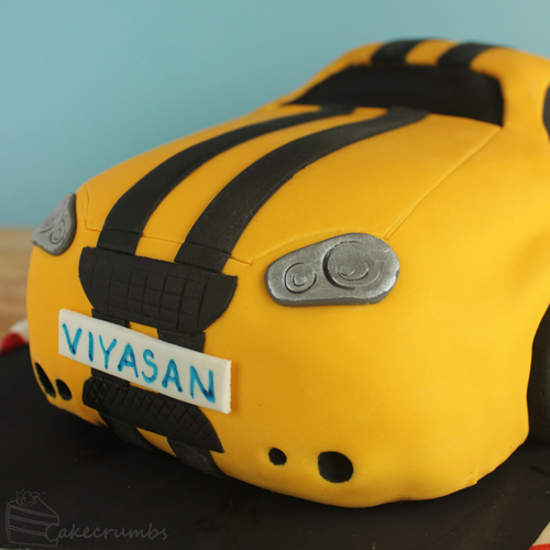 Race Car Birthday Cake