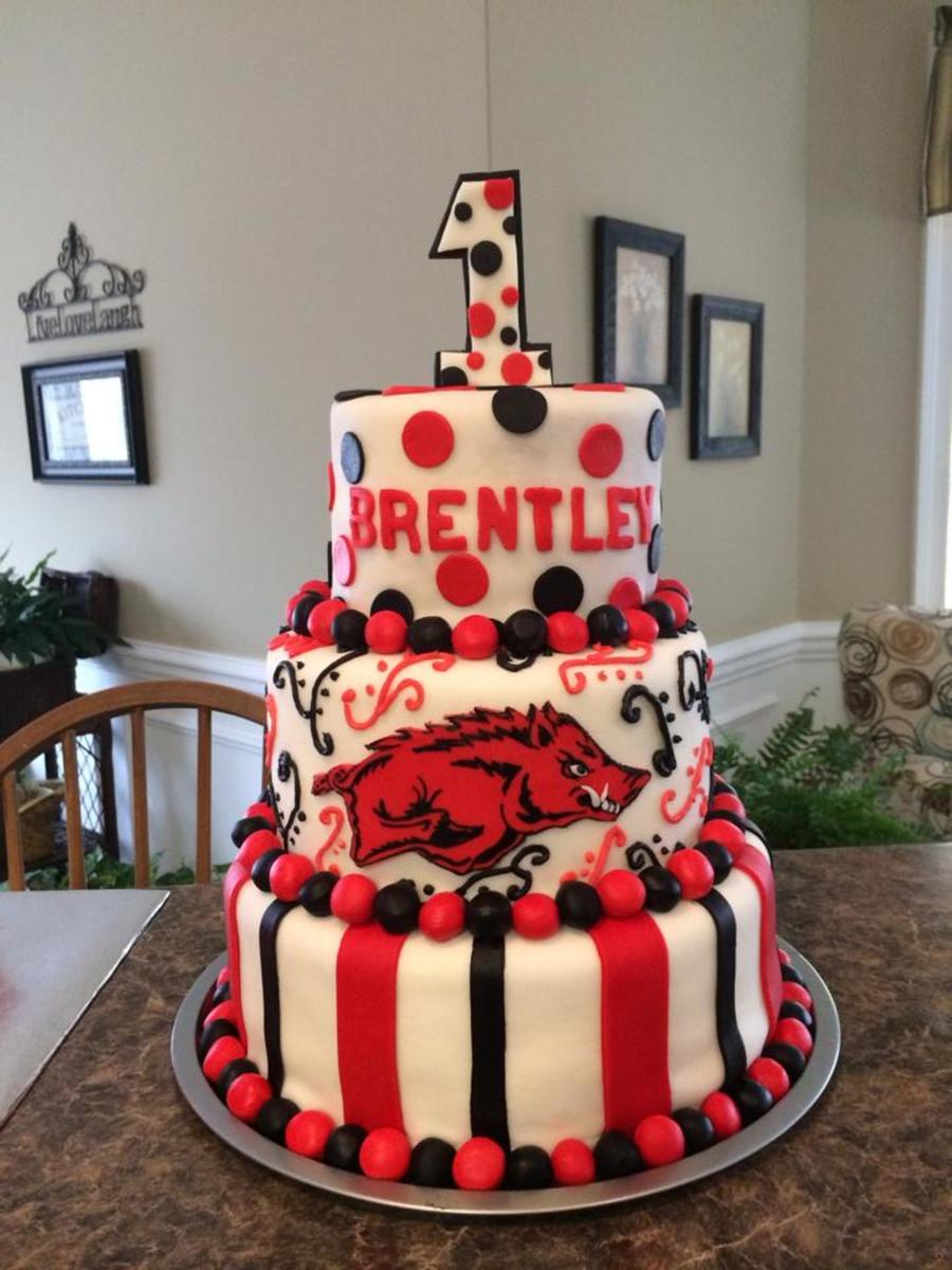 Razorback Birthday Cake