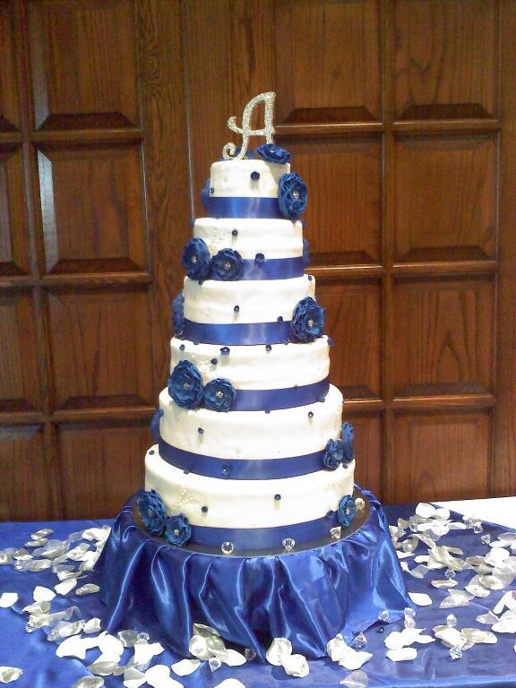 Royal Blue Birthday Cakes