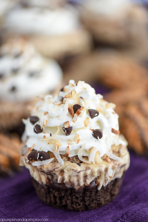 Samoa Girl Scout Cookie Ice Cream