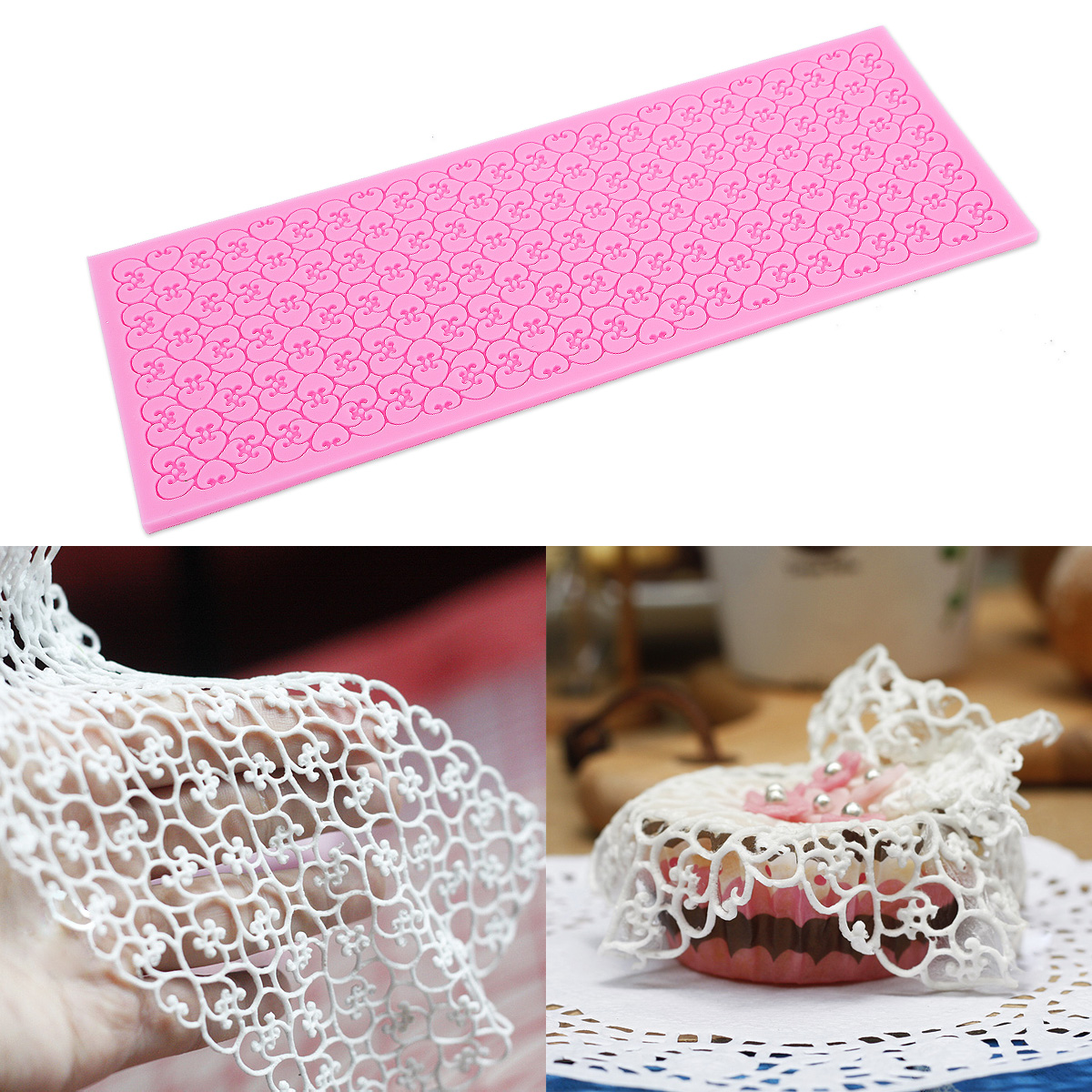 Silicone Lace Molds Cake Decorating