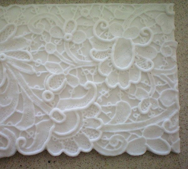 Silicone Lace Molds Wedding Cake