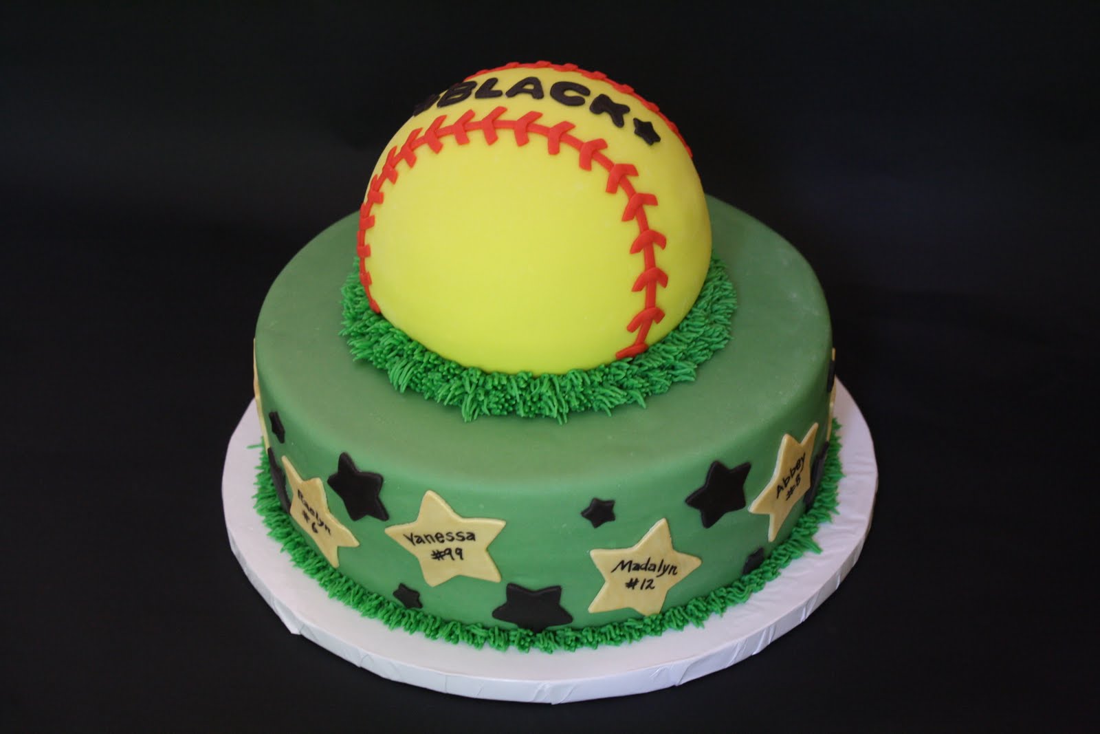 Softball Birthday Cake Ideas