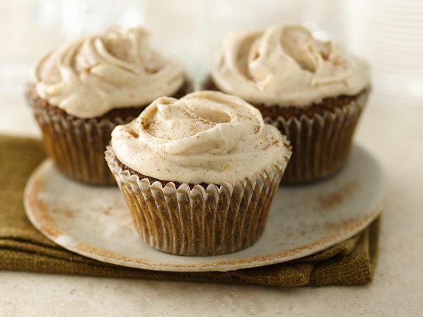 Spice Cupcakes with Cream Cheese Frosting