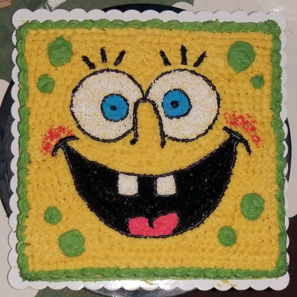 Spongebob Birthday Sheet Cakes