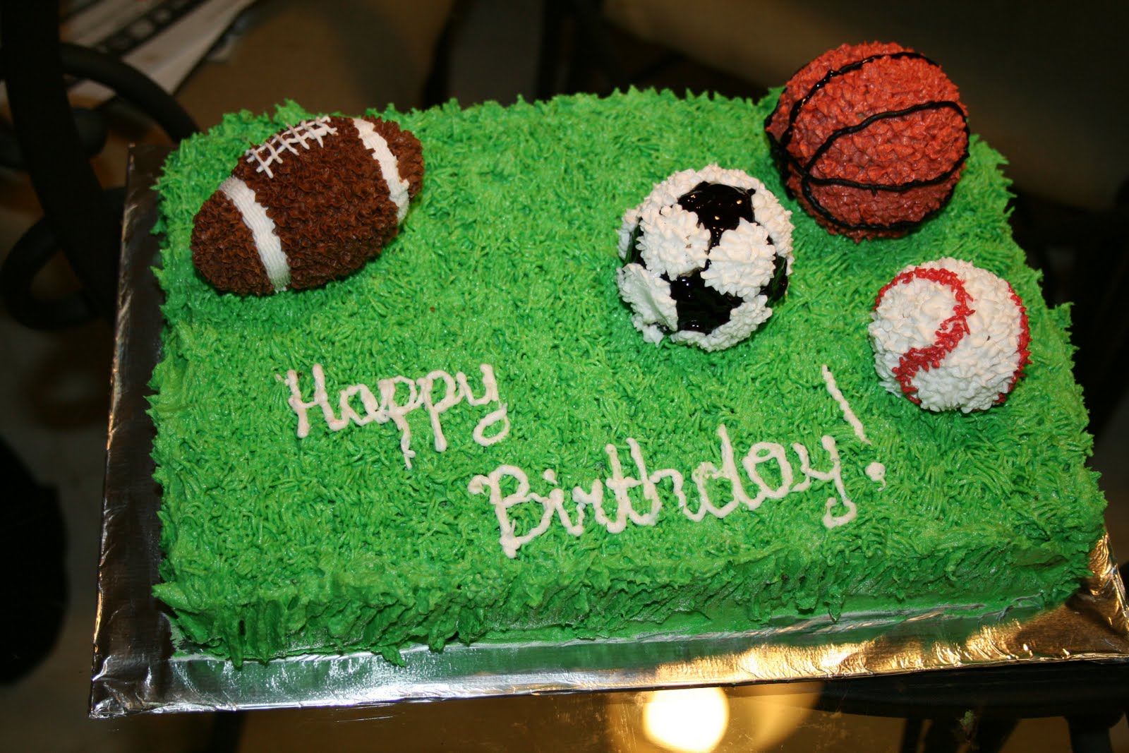 Sports Ball Cake Ideas