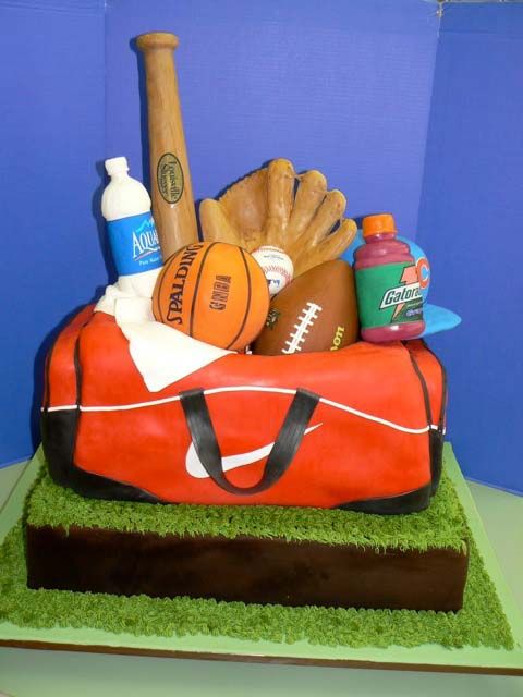 Sports Birthday Cake